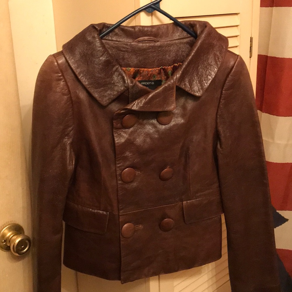 Arden B. Leather jacket